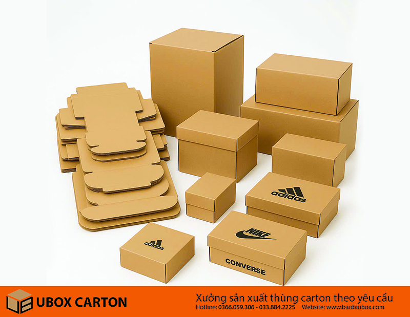 thùng carton đựng giầy